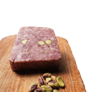 Cabeza de jabalí con pistacho